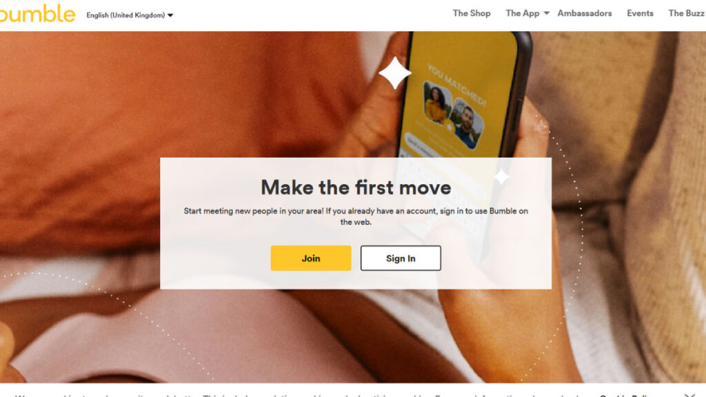 Aplicații de dating în România -Bumble
